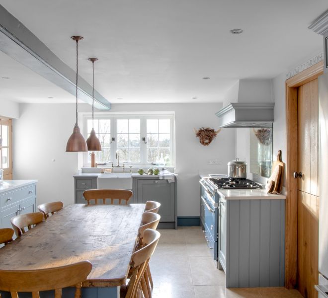 luxury grey kitchen